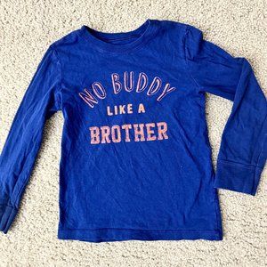 Carter's brother long sleeve T shirt size 5T